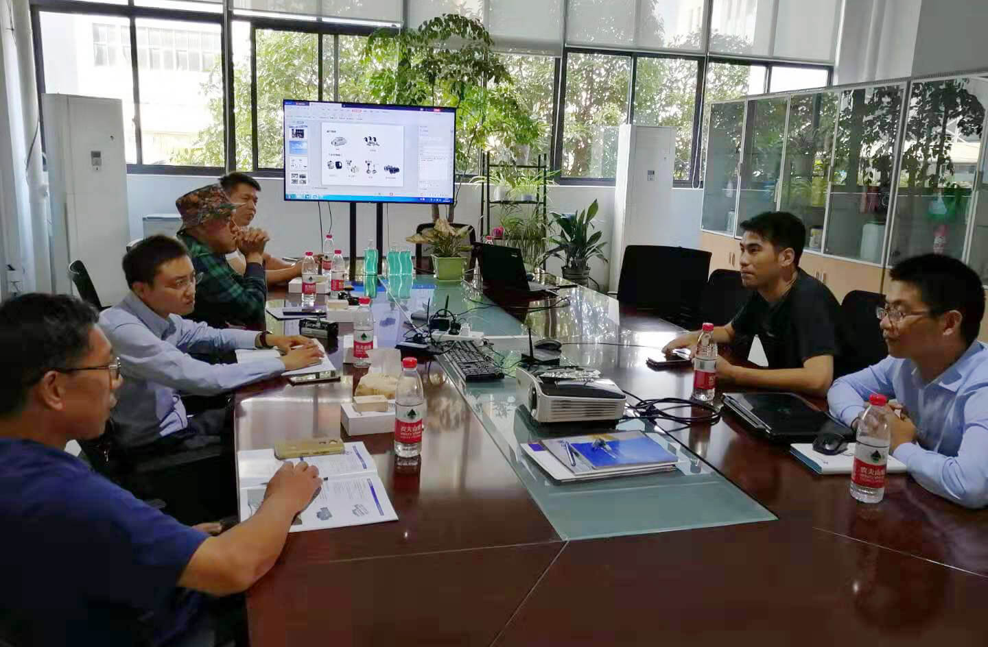 小紅門水廠考察得銳自動(dòng)化