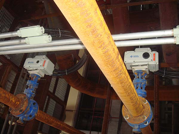 OMAL電動執(zhí)行器及閥門在樹脂生產過程中的應用